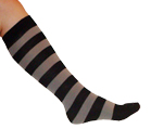 Black/Gray Stripe