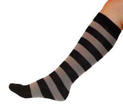 Black/Gray Socks