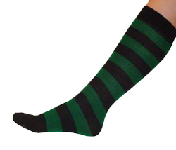 Black and Green Stripes
