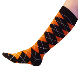 Orange Argyle Socks Orange Argyle Socks