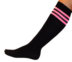 Black Tube Socks