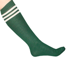 Dark Green Tube Stripes