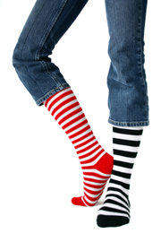 knee socks worn with capri's