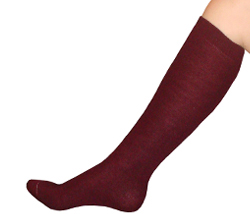 Maroon Socks