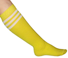 Neon Yellow Tube Socks