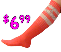 Pink Knee Socks