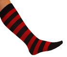 Black/Red Stripe