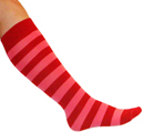 Red/Pink Knee Socks