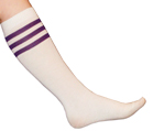 Purple Tube Socks