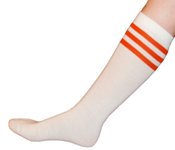 White Tube Socks
