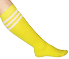Yellow tube socks