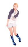 Red Animal Print SocksBlack/Red Argyle Knee Socks
