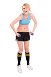 Black Tube Socks with Yellow Stripes