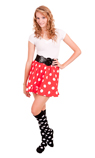 Black Polka Dot Socks