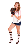 Striped Neapolitan Knee Socks