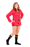 Rasta Knee High Socks