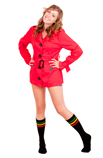 Rasta Knee High Socks