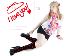 Valentine's & Sweetest Day Socks