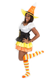 Candy Corn Knee Socks