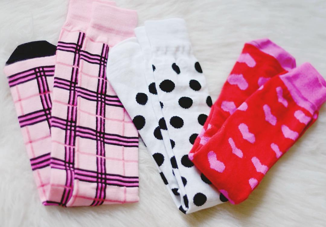 Funky pattern socks made with high quality material